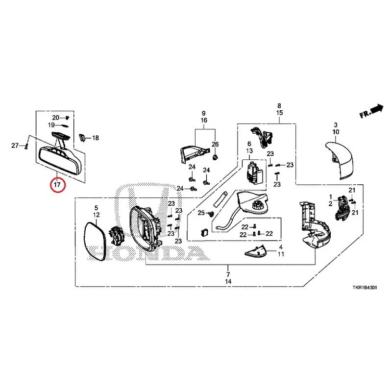 [NEW] JDM HONDA N-WGN JH3 2023 Mirrors (2) GENUINE OEM - Image 28