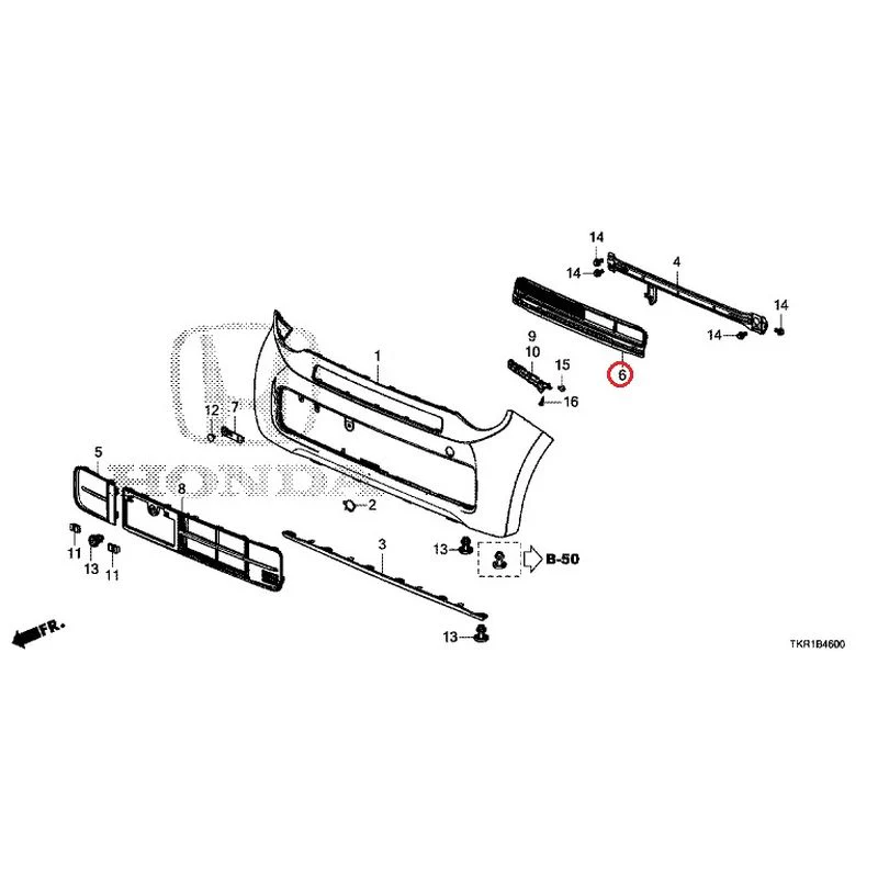 [NEW] JDM HONDA N-WGN JH3 2023 Front Bumper (1) GENUINE OEM - Image 17