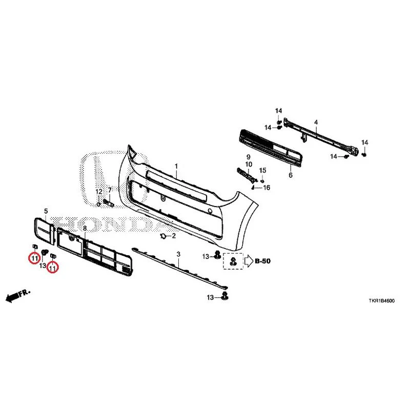 [NEW] JDM HONDA N-WGN JH3 2023 Front Bumper (1) GENUINE OEM - Image 22