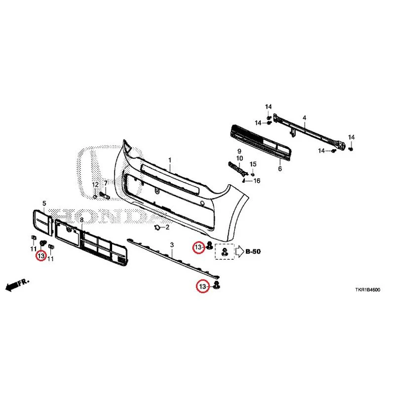 [NEW] JDM HONDA N-WGN JH3 2023 Front Bumper (1) GENUINE OEM - Image 24