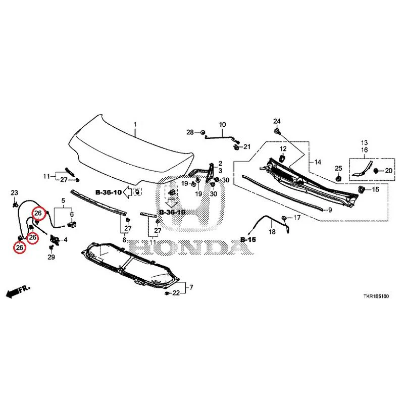 [NEW] JDM HONDA N-WGN JH3 2023 Hood GENUINE OEM - Image 25