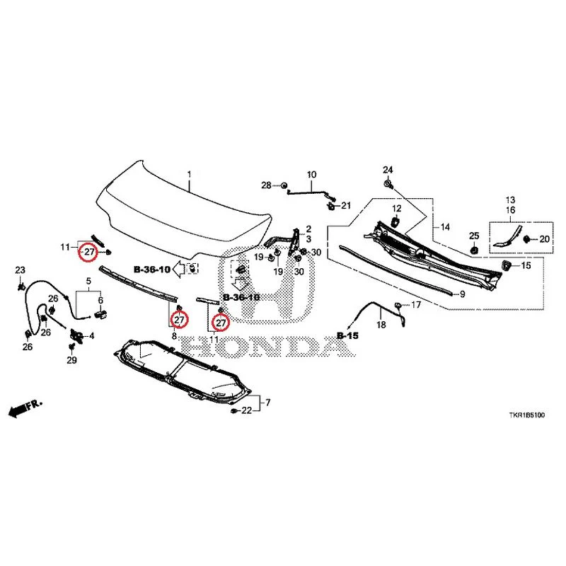 [NEW] JDM HONDA N-WGN JH3 2023 Hood GENUINE OEM - Image 26