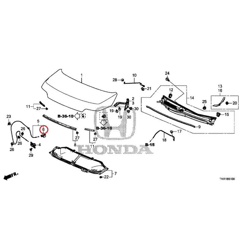 [NEW] JDM HONDA N-WGN JH3 2023 Hood GENUINE OEM - Image 7