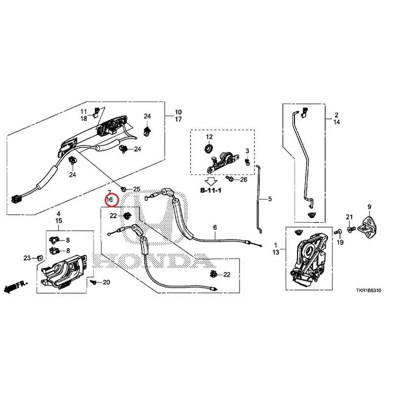 [NEW] JDM HONDA N-WGN JH3 2023 Front Door Locks/Outer Handles GENUINE OEM - Image 23