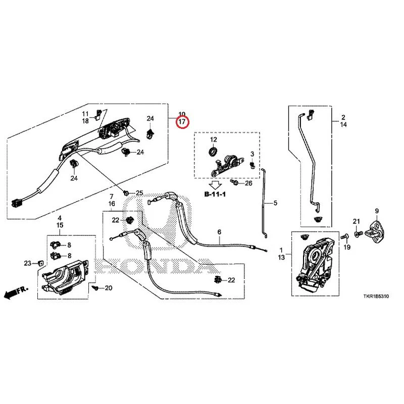 [NEW] JDM HONDA N-WGN JH3 2023 Front Door Locks/Outer Handles GENUINE OEM - Image 29