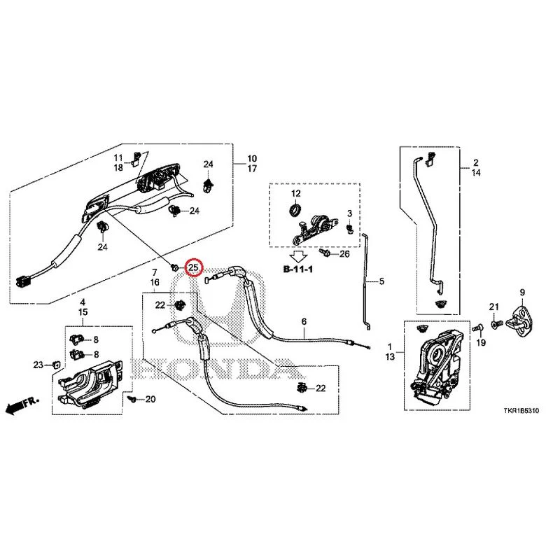 [NEW] JDM HONDA N-WGN JH3 2023 Front Door Locks/Outer Handles GENUINE OEM - Image 37