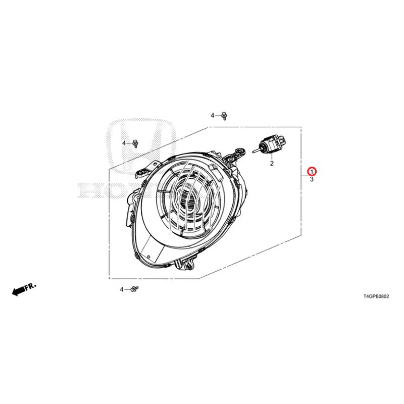 [NEW] JDM HONDA N-ONE JG3 2023 Headlight GENUINE OEM - Image 2