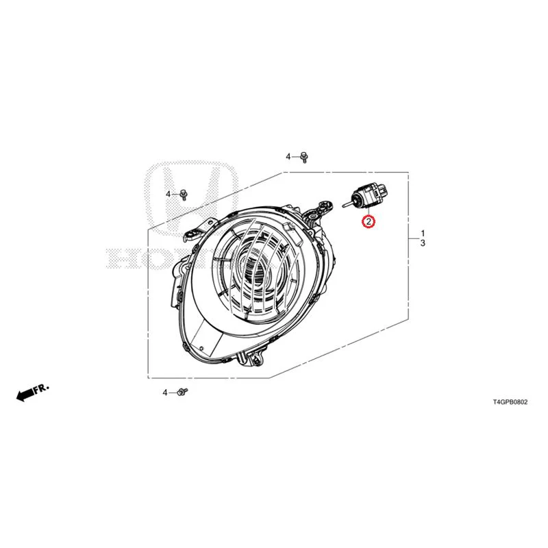 [NEW] JDM HONDA N-ONE JG3 2023 Headlight GENUINE OEM - Image 4