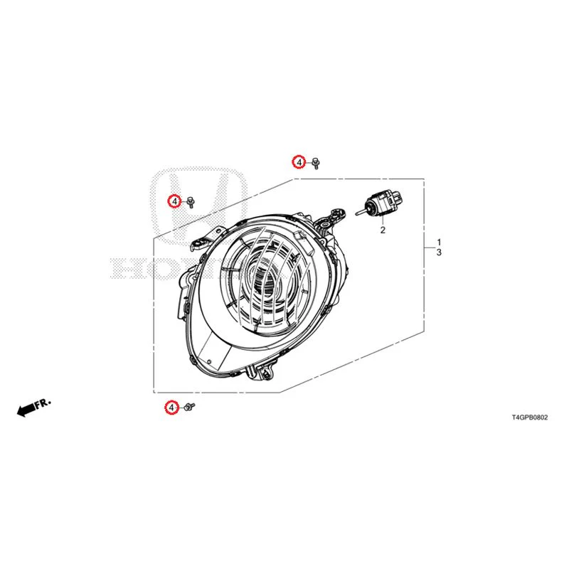 [NEW] JDM HONDA N-ONE JG3 2023 Headlight GENUINE OEM - Image 7