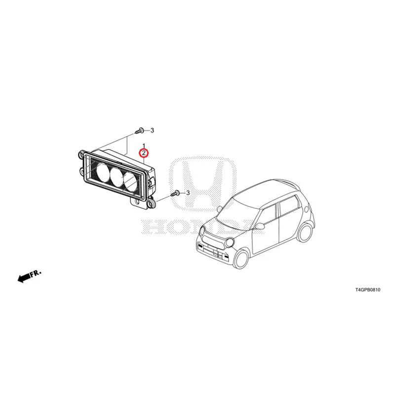 [NEW] JDM HONDA N-ONE JG3 2023 Fog Lights GENUINE OEM - Image 3