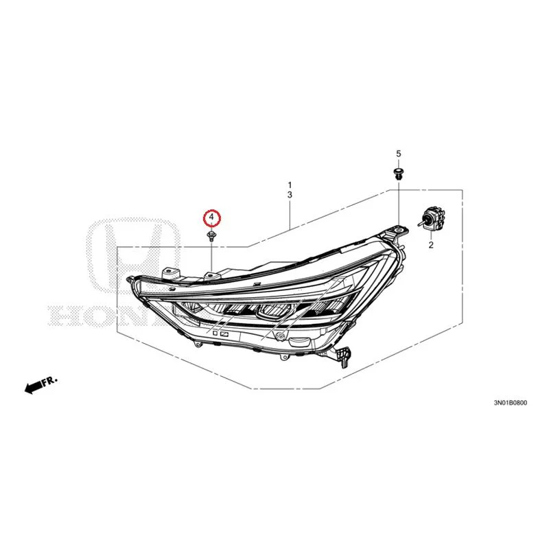 [NEW] JDM HONDA VEZEL e:HEV RV5 2025 Headlight GENUINE OEM - Image 5