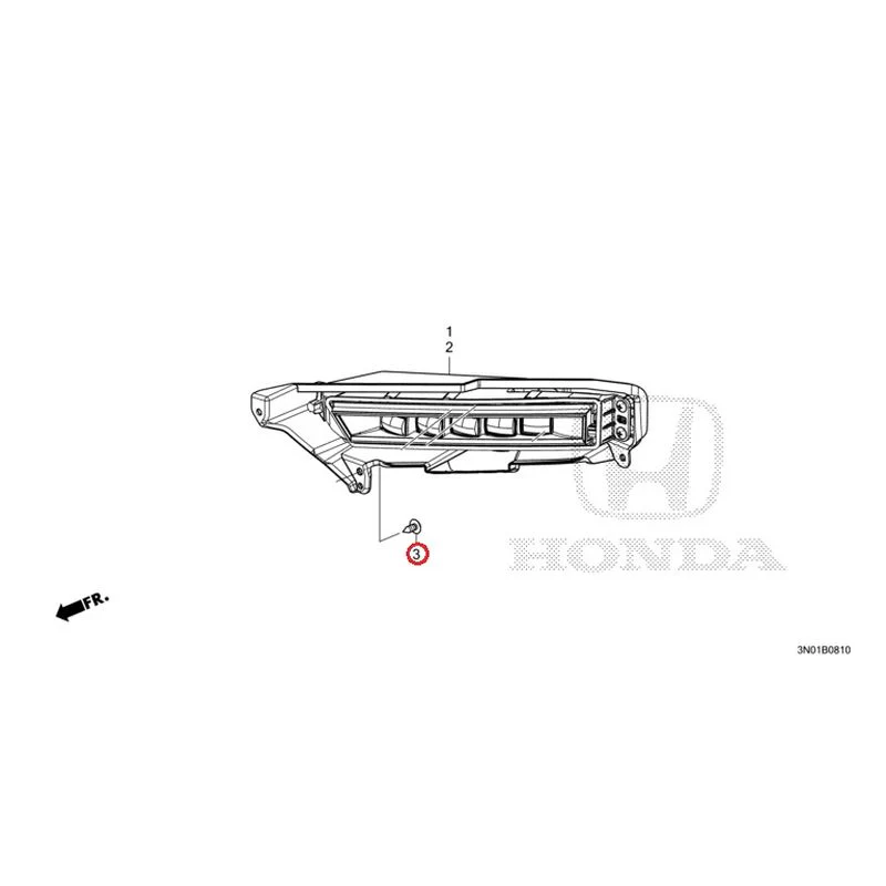 [NEW] JDM HONDA VEZEL e:HEV RV5 2025 Fog Lights GENUINE OEM - Image 4