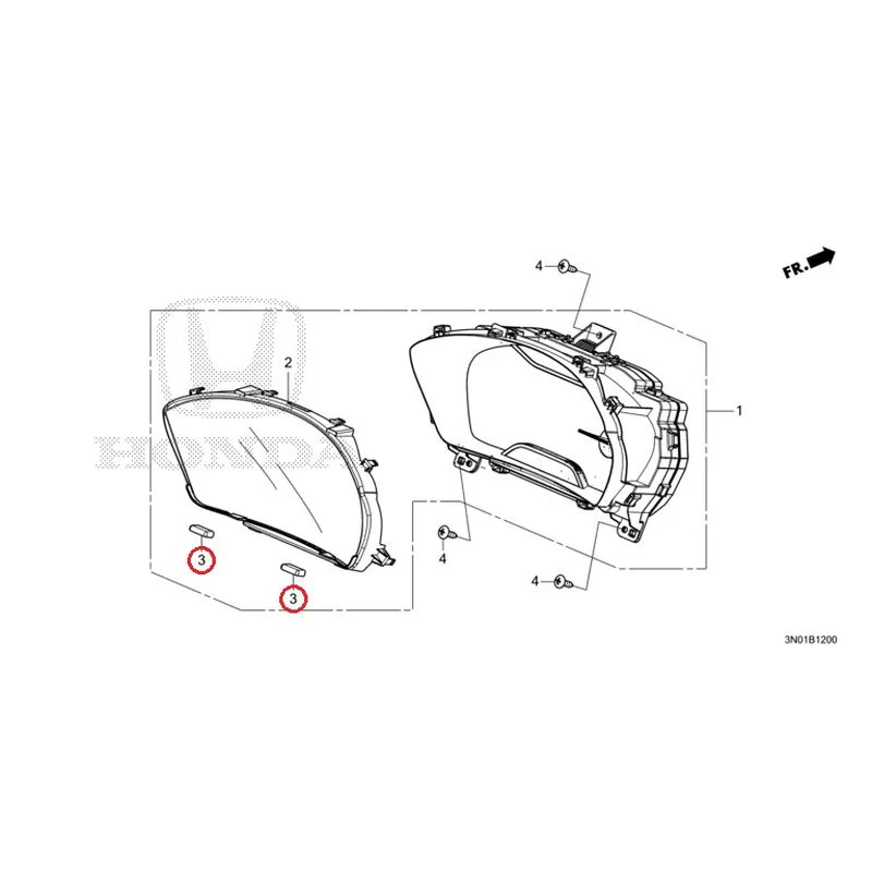 [NEW] JDM HONDA VEZEL e:HEV RV5 2025 Meter GENUINE OEM - Image 4