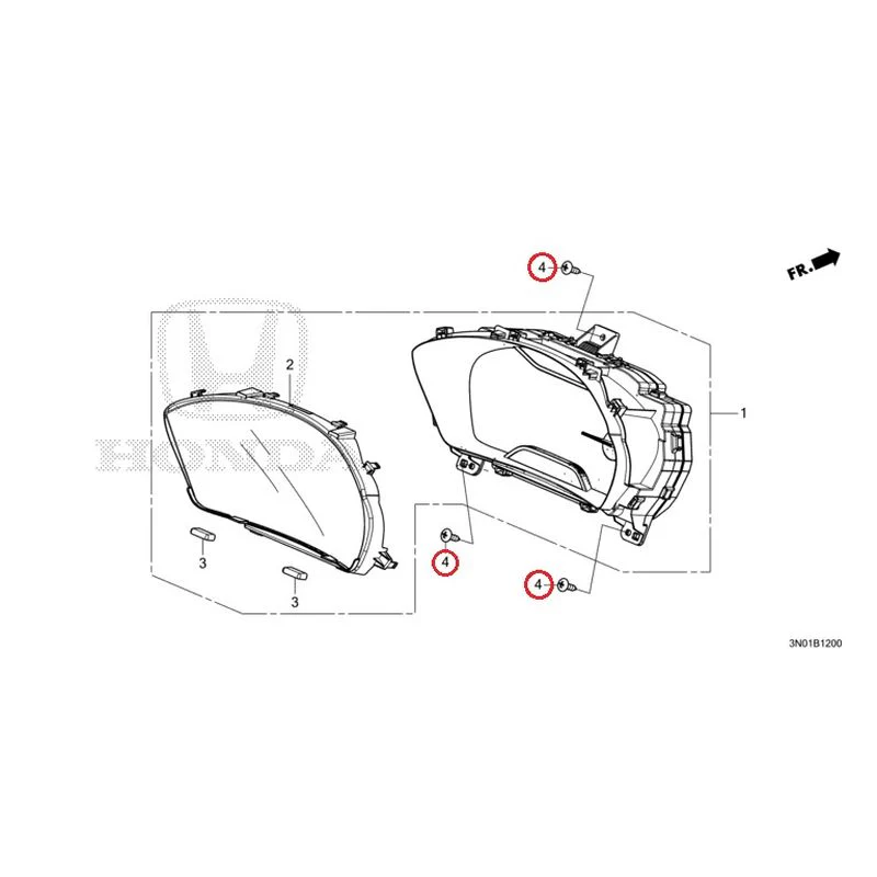 [NEW] JDM HONDA VEZEL e:HEV RV5 2025 Meter GENUINE OEM - Image 6