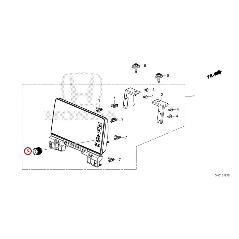 [NEW] JDM HONDA VEZEL e:HEV RV5 2025 Center Display GENUINE OEM - Image 6