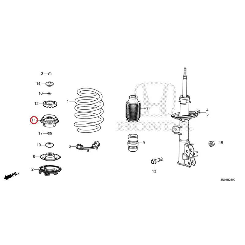 [NEW] JDM HONDA VEZEL e:HEV RV5 2025 Front Damper GENUINE OEM - Image 12