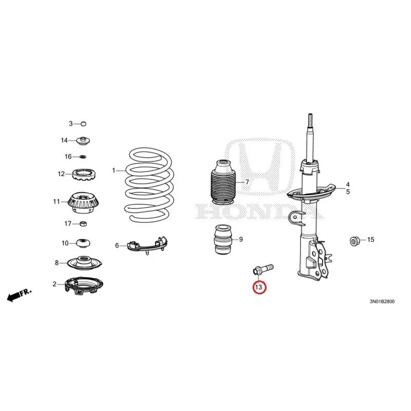 [NEW] JDM HONDA VEZEL e:HEV RV5 2025 Front Damper GENUINE OEM - Image 15