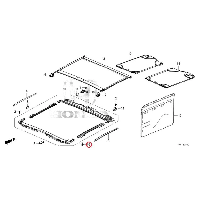 [NEW] JDM HONDA VEZEL e:HEV RV5 2025 Sunshade GENUINE OEM - Image 17
