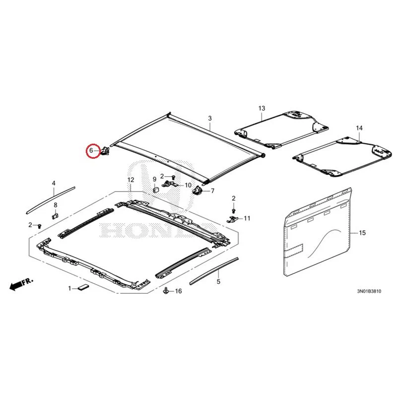 [NEW] JDM HONDA VEZEL e:HEV RV5 2025 Sunshade GENUINE OEM - Image 7