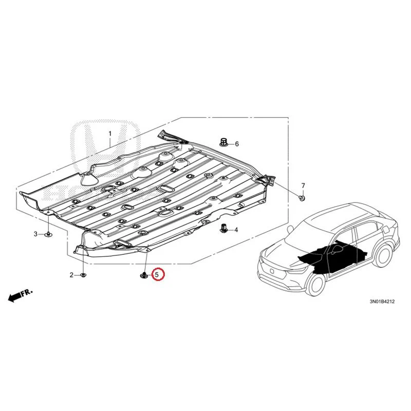 [NEW] JDM HONDA VEZEL e:HEV RV5 2025 Undercover GENUINE OEM - Image 6