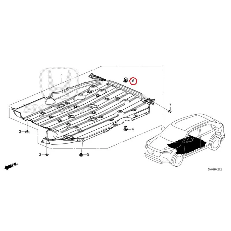[NEW] JDM HONDA VEZEL e:HEV RV5 2025 Undercover GENUINE OEM - Image 7