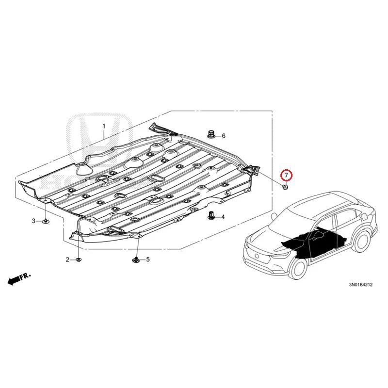 [NEW] JDM HONDA VEZEL e:HEV RV5 2025 Undercover GENUINE OEM - Image 8