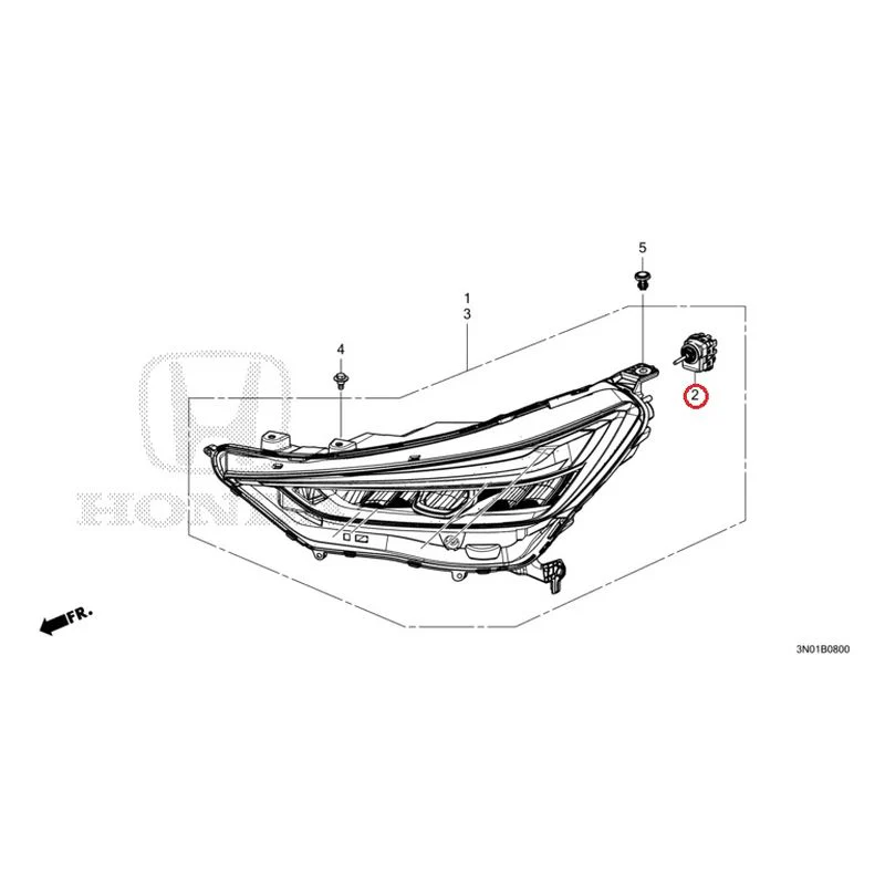 [NEW] JDM HONDA VEZEL e:HEV RV5 2025 Headlight GENUINE OEM - Image 3