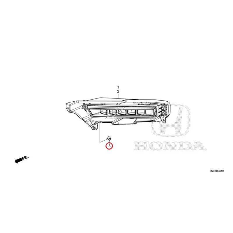 [NEW] JDM HONDA VEZEL e:HEV RV5 2025 Fog Lights GENUINE OEM - Image 4