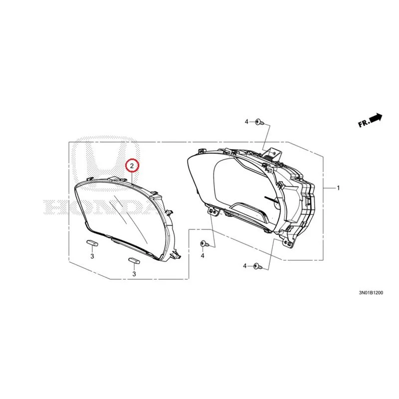 [NEW] JDM HONDA VEZEL e:HEV RV5 2025 Meter GENUINE OEM - Image 4
