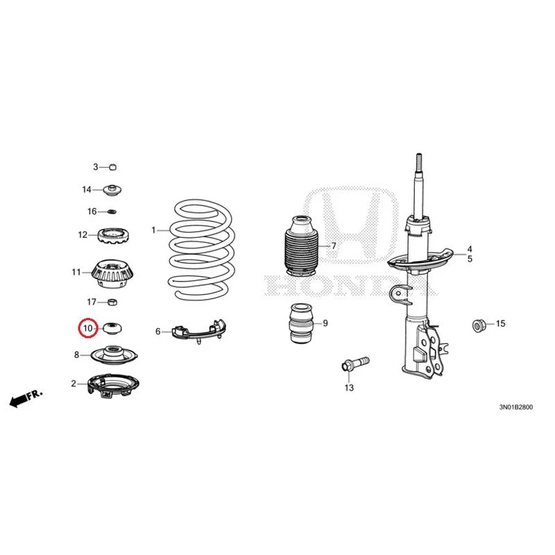 [NEW] JDM HONDA VEZEL e:HEV RV5 2025 Front Damper GENUINE OEM - Image 11