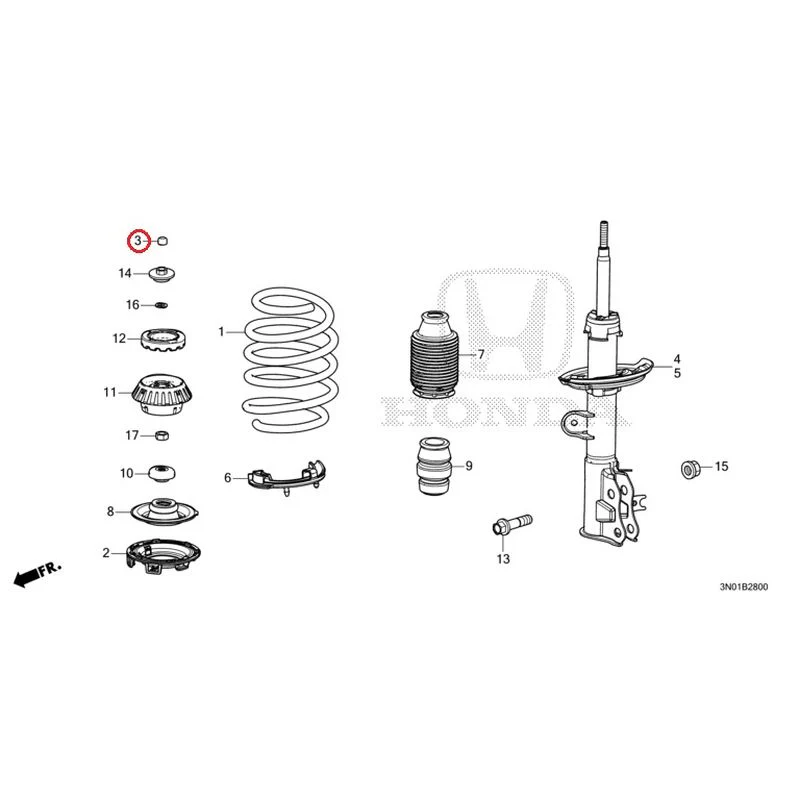 [NEW] JDM HONDA VEZEL e:HEV RV5 2025 Front Damper GENUINE OEM - Image 4