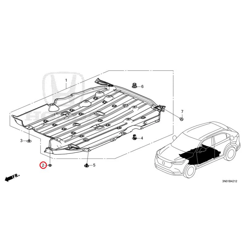 [NEW] JDM HONDA VEZEL e:HEV RV5 2025 Undercover GENUINE OEM - Image 3