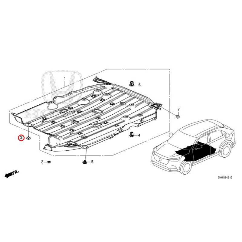 [NEW] JDM HONDA VEZEL e:HEV RV5 2025 Undercover GENUINE OEM - Image 4
