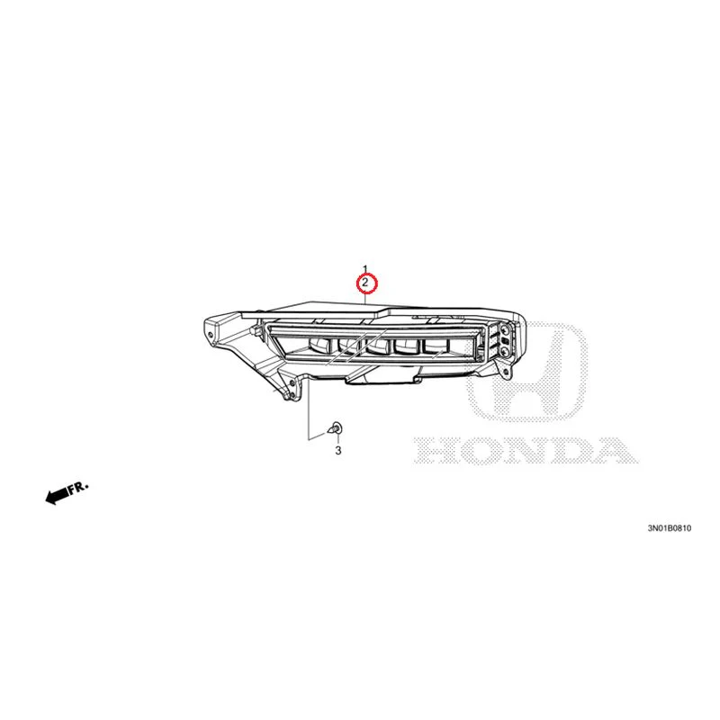 [NEW] JDM HONDA VEZEL e:HEV RV5 2025 Fog Lights GENUINE OEM - Image 3