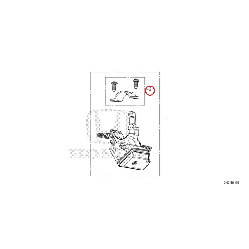 [NEW] JDM HONDA VEZEL e:HEV RV5 2025 Key Cylinder Short Parts GENUINE OEM - Image 3