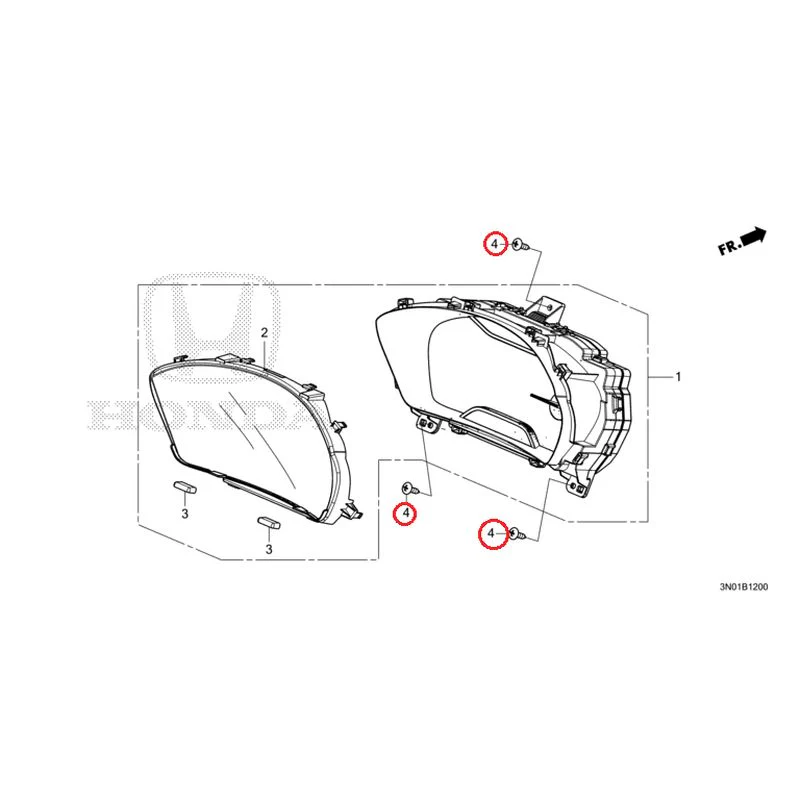 [NEW] JDM HONDA VEZEL e:HEV RV5 2025 Meter GENUINE OEM - Image 5