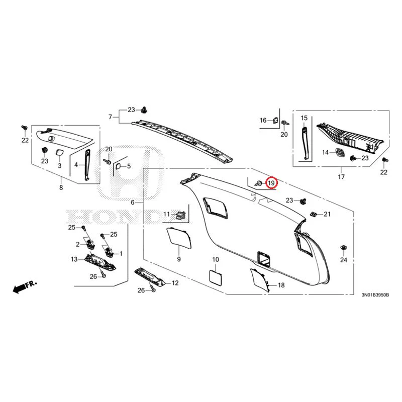 [NEW] JDM HONDA VEZEL e:HEV RV5 2025 Front Seat (Driver's Side) GENUINE OEM - Image 18