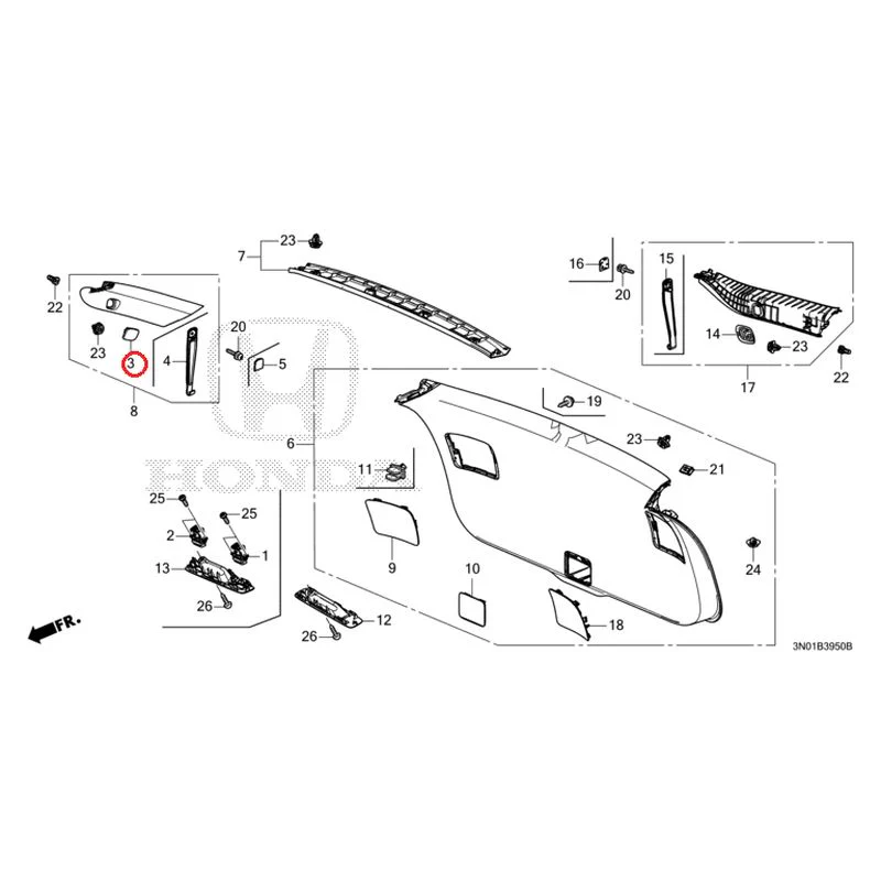 [NEW] JDM HONDA VEZEL e:HEV RV5 2025 Front Seat (Driver's Side) GENUINE OEM - Image 4