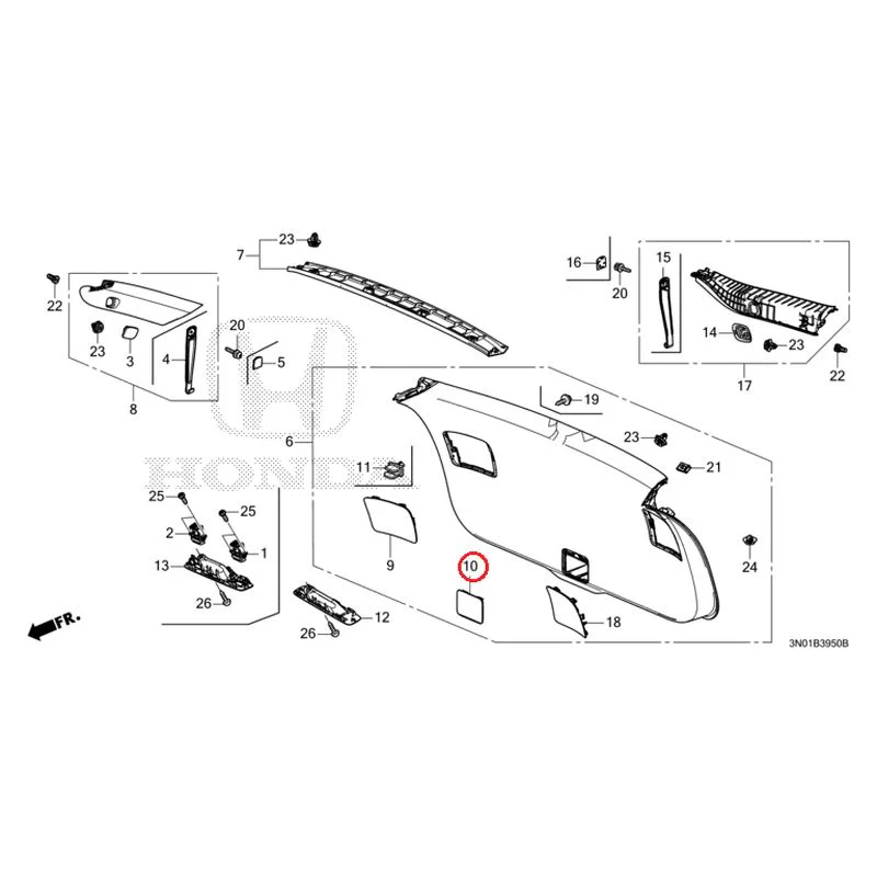 [NEW] JDM HONDA VEZEL e:HEV RV5 2025 Front Seat (Driver's Side) GENUINE OEM - Image 9
