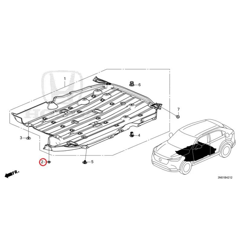 [NEW] JDM HONDA VEZEL e:HEV RV5 2025 Undercover GENUINE OEM - Image 3