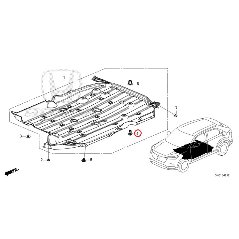 [NEW] JDM HONDA VEZEL e:HEV RV5 2025 Undercover GENUINE OEM - Image 5