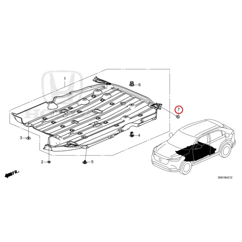 [NEW] JDM HONDA VEZEL e:HEV RV5 2025 Undercover GENUINE OEM - Image 8