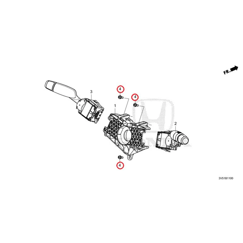 [NEW] JDM HONDA ZR-V e:HEV RZ4 2025 Combination Switches GENUINE OEM - Image 4