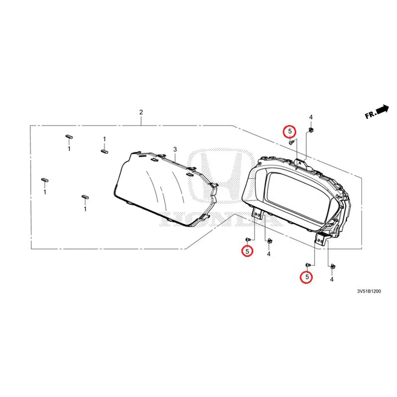 [NEW] JDM HONDA ZR-V e:HEV RZ4 2025 Meter GENUINE OEM - Image 6