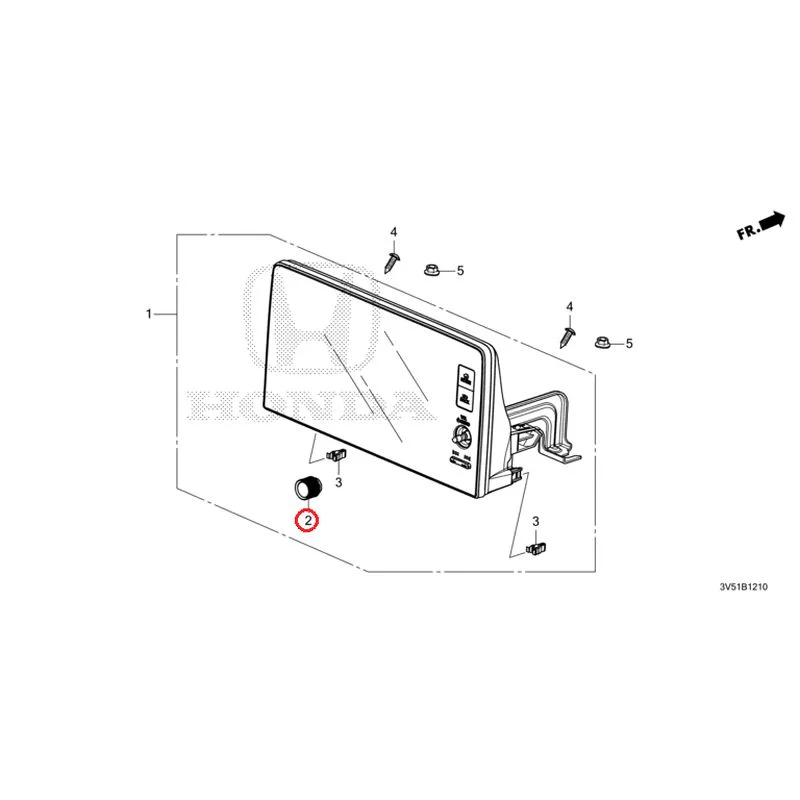 [NEW] JDM HONDA ZR-V e:HEV RZ4 2025 Center Display GENUINE OEM - Image 3
