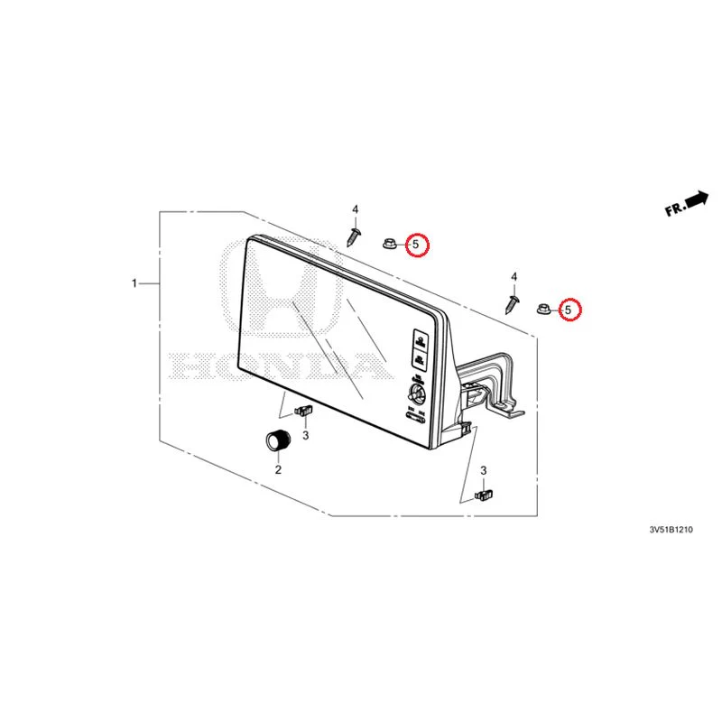 [NEW] JDM HONDA ZR-V e:HEV RZ4 2025 Center Display GENUINE OEM - Image 6