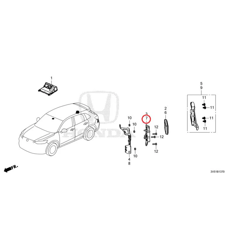 [NEW] JDM HONDA ZR-V e:HEV RZ4 2025 Radar/Camera GENUINE OEM - Image 8