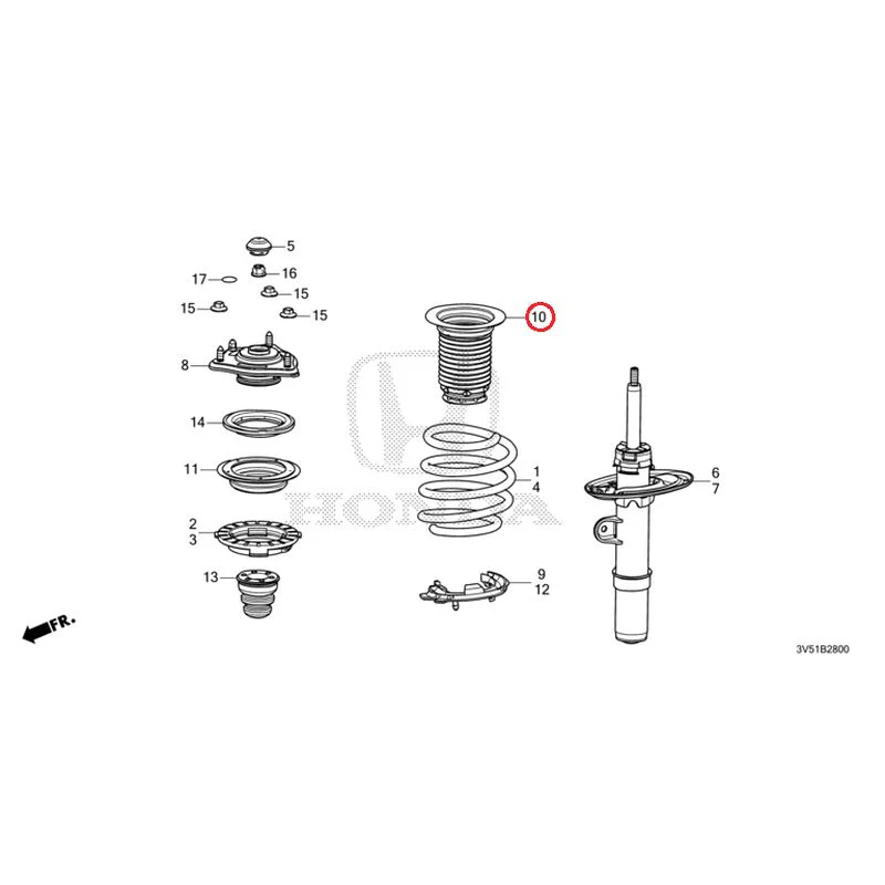 [NEW] JDM HONDA ZR-V e:HEV RZ4 2025 Front Damper GENUINE OEM - Image 11