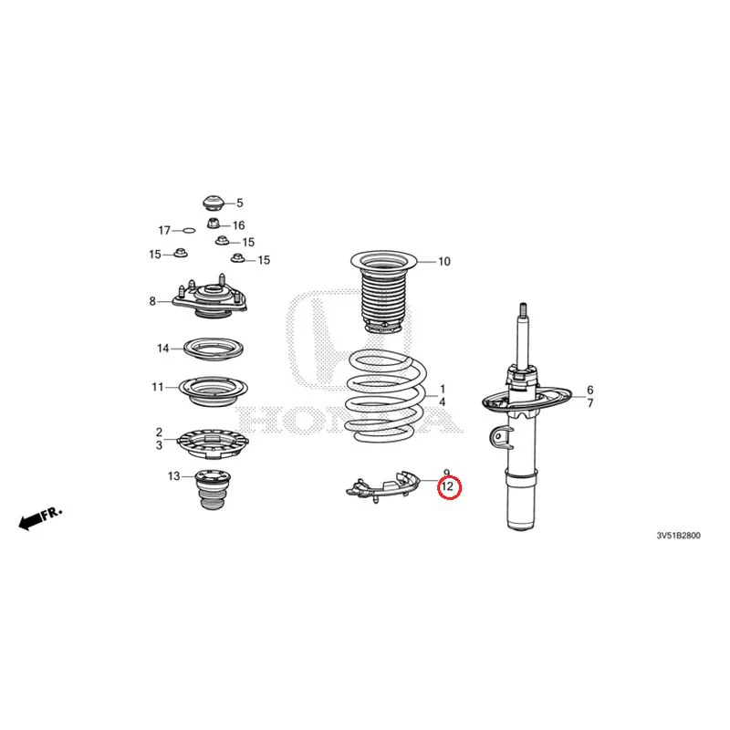 [NEW] JDM HONDA ZR-V e:HEV RZ4 2025 Front Damper GENUINE OEM - Image 13