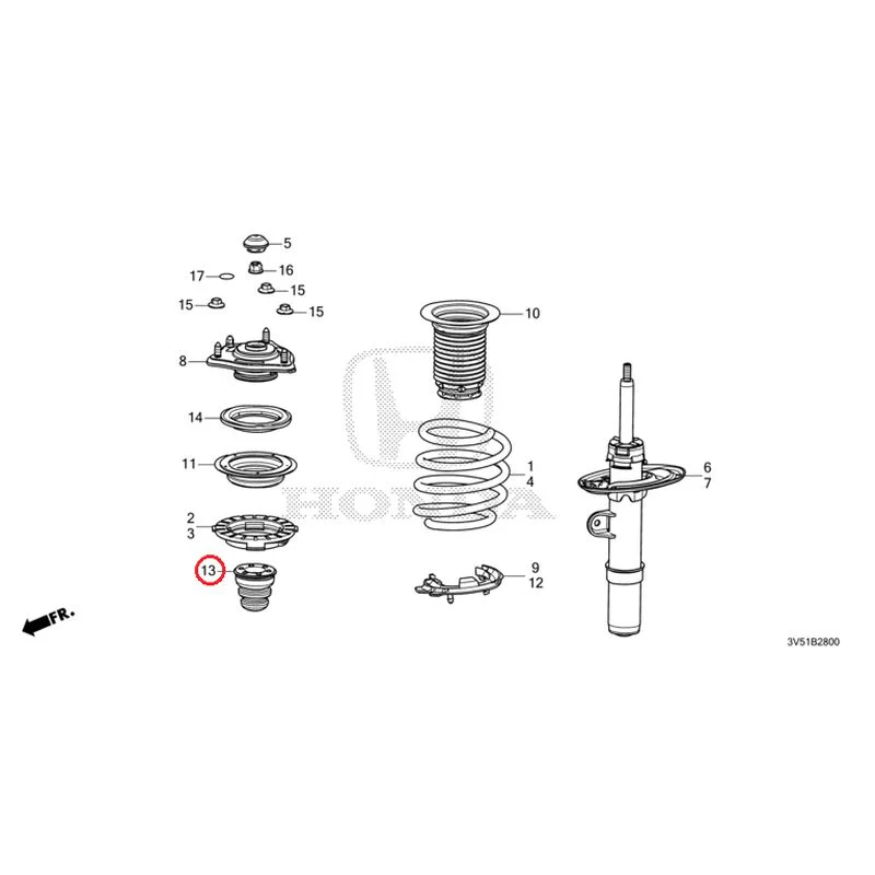 [NEW] JDM HONDA ZR-V e:HEV RZ4 2025 Front Damper GENUINE OEM - Image 14